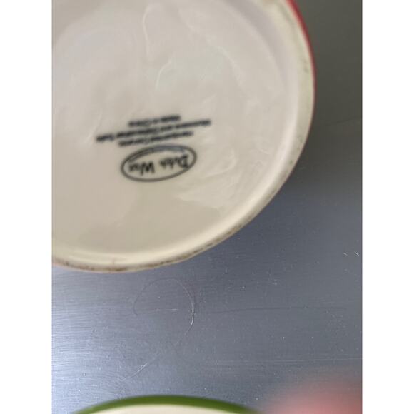 Dutch Wax canister multicolored ceramic with top large Sz 10” tall - Picture 6 of 6